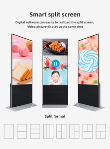 40 дюймов напольный стенд Тотем киоск ЖК рекламный экран Android Восьмиядерный WiFi вертикальный цифровой дисплей