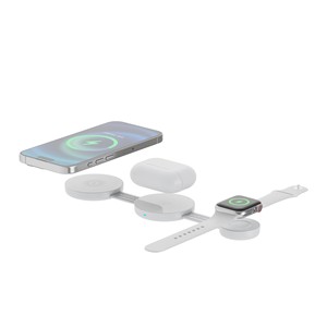 Cargador Inalámbrico Magnético Plegable Tres en Uno, Cargador Inalámbrico Magnético Multifuncional Portátil para Teléfono Móvil - Product Image 6