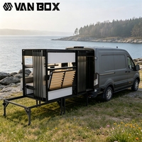 Kit de camping-car portable pour fourgonnette, insert modulaire pour camping-car, kit de conversion pour camping-car, pour la vie en camping-car et le camping