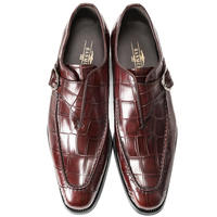 Productos más vendidos Zapatos de cuero italianos de lujo hechos a mano para hombre, exquisitos y atractivos zapatos de vestir y Oxfords de cuero para hombre