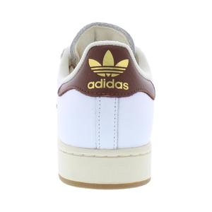 Scarpe Unisex Adidas Superstar II in Pelle Bianco Nero Crema - Product Image 3