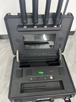 Détecteur portable tout-en-un, portée de 5 km, temps de réponse de 1 seconde, pour stations-service, reconnaissance des cibles, suivi des signaux, utilisation continue pendant 5 heures