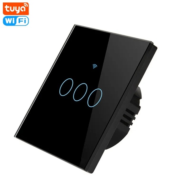 Factory Outlet NEW Design Smart Life Home House 220V Smart Switch WiFi Wireless Remote LED Light Tuya Wall Switch and Socket