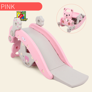 Feelbaby 2-in-1 Indoor <strong>Rocking</strong> Horse and Plastic <strong>Slide</strong> for Kids' Adventure in Parks Gardens Daycares Residential Areas - Product Image 5
