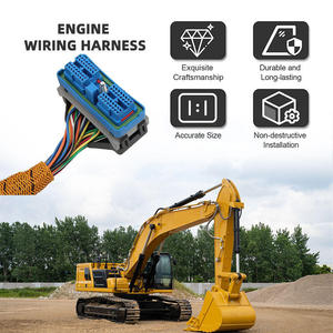 ชุดสายไฟเครื่องยนต์ 296-4617 2964617 กล่องฟิวส์หัวฉีด สายเคเบิล เหมาะสำหรับ Cat C6.4 E320D E323D2 E321D E320D - Product Image 4