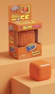 Red, green, orange, pink ice cubes, <strong>Nido</strong> squeeze toys, soft and tactile toys, squeeze toys - Product Image 6