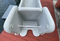 Kart gonflable de jeu d'été Bateau de navigation DWF pliable Surf Bateau unique