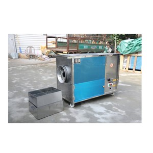 Tostador de nueces de tambor giratorio de acero inoxidable, máquina para asar nueces de anacardo y almendra de maní - Product Image 1