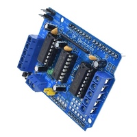 Módulo Controlador de Motor L293D, Doble Puente H, Controlador de Motor Paso a Paso DC, Compatible con Arduino, Placa de Control para Robots