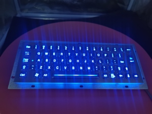 Tùy chỉnh IP65 không thấm nước không gỉ <span class=keywords><strong>USB</strong></span> Kim Loại bàn phím Bàn phím với Trackball Touchpad cho ATM kiosk ngành công nghiệp sử dụng bàn phụ kiện - Product Image 6