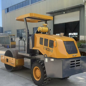 รถบดถนนแบบสั่นสะเทือนสำหรับเครื่องยนต์ดีเซล4ตันสำหรับการก่อสร้างถนน - Product Image 5