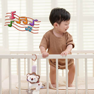 Fabricants vente en gros hochet suspendu pour berceau jouets mignon lit de lion suspendu chariot de berceau hochet suspendu 0-24 mois - Product Image 2