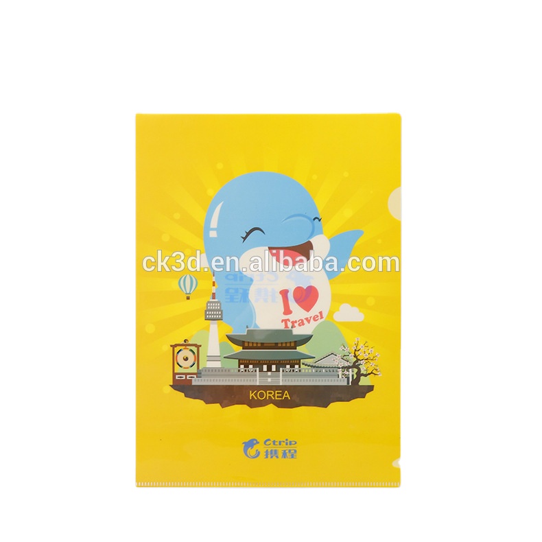 Набор канцелярских товаров с милым дельфином, Рекламные файлы, папка А4