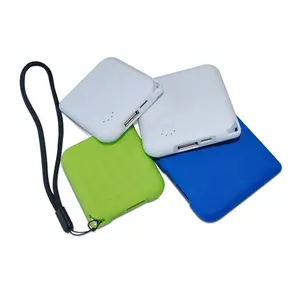 High Quality Slim Abs Plastic One Of The Slimmest And Lightest 2600Mah PowerBank Portable For Iphone