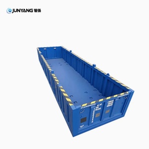 Newest 20ft <b>Half</b> <b>Height</b> Offshore Open Top Cargo Baskets <b>20</b> Ft Shipping <b>Container</b> Designed with Durable Corten Steel - Product Image 6