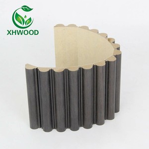 Panel <span class=keywords><strong>de</strong></span> MDF Flexible con Diseño Decorativo 3D, Panel <span class=keywords><strong>de</strong></span> Listones Cortados con Precisión <span class=keywords><strong>para</strong></span> <span class=keywords><strong>Paredes</strong></span> <span class=keywords><strong>de</strong></span> Restaurantes y Bares Modernos - Product Image 6