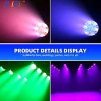 Prix de gros Bon effet 19x15W RGBW 4in1 LED Lumière de lavage Zoom à tête mobile Lumières de scène pour Noël Bar DJ Disco Discothèque