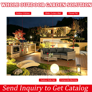 Set di Tavolo e Sedie da Giardino per Ristorante Personalizzato, Sei Posti, con Telaio in <span class=keywords><strong>Alluminio</strong></span> e Piano in WPC Intrecciato - Product Image 5