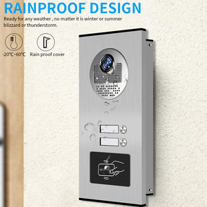 XINSILU <strong>2</strong> Buttons <strong>Multi</strong> <strong>Apartment</strong> 7inch <strong>Video</strong> Door Phone <strong>Intercom</strong> <strong>System</strong> Ring <strong>Video</strong> Doorbell with Waterproof Camera - Product Image 6
