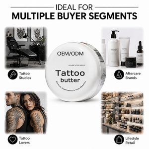 Crema para Tatuajes de Marca Privada para <span class=keywords><strong>Antes</strong></span>, Durante <span class=keywords><strong>y</strong></span> Después del Proceso de Tatuaje, Lubrica e Hidrata - Product Image 4
