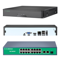 GX-HFD-M5C-K16 moins cher 5MP étanche tourelle dôme caméra POE NVR Kits P2P vidéo Surveillance extérieur CCTV système