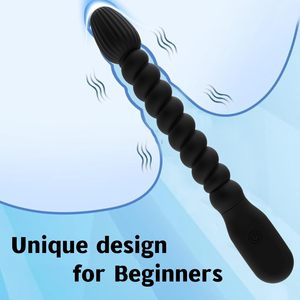 Venda quente Vibrador Anal Beads Produtos Sexuais Butt Anal Plug G Spot <span class=keywords><strong>Sex</strong></span> Toys Sexy <span class=keywords><strong>Ass</strong></span> Plugs Bola Para As Mulheres - Product Image 5