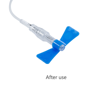 Set de Recolección de Sangre con Botón de Seguridad <span class=keywords><strong>Vacutainer</strong></span> 21G-25G con Certificación CE ISO 510K - Product Image 4