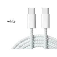 Kabel USB C 3A Nylon Braided Pengisian Cepat Kabel Data 1M 2M Tipe C Kabel Charger untuk Ponsel Kabel Pengisian Daya USB C