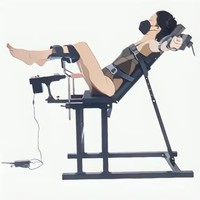 Chaise de bondage réglable avec menottes, support de position BDSM, équipement de jeu de rôle et de cosplay pour couples