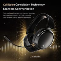 Casque de jeu sans fil ATK Neptune N9 PRO/N9 Ultra ESports, 270g léger, son surround virtuel 7.1, micro détachable ENC