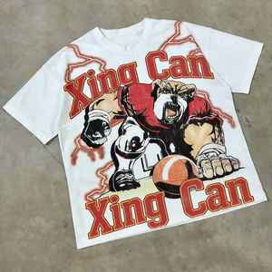 Camiseta Gráfica Corta Oversize Estilo Urbano para Hombre, Camisetas con Estampado Gráfico Personalizado DTG para Hombre, Impresión de Camisetas Personalizadas DTG - Product Image 2