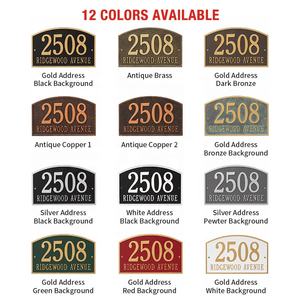 Cosun signalisation de porte en aluminium numéros de porte d'hôtel personnalisés plaque de signalisation en fonte à vendre - Product Image 4