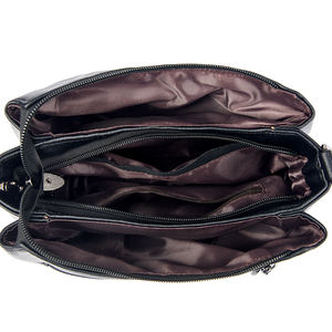 Sac messager de style vintage pour femme avec motif géométrique, fermeture éclair, portable pour un usage quotidien - Product Image 2