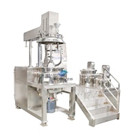Ligne de production de dentifrice, cuve de mélange pour shampoing, équipement d'émulsification sous vide pour la fabrication de crème pour les mains, mélangeur de crème cosmétique