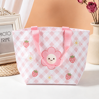 Sac en bâche RPET gris rose de haute qualité, personnalisé, durable, lavable, imperméable, écologique, recyclable, cousu, pour le shopping