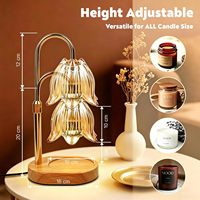 Lampe chauffe-bougie électrique, chauffe-cire électrique pour bougies, pour chambre et maison