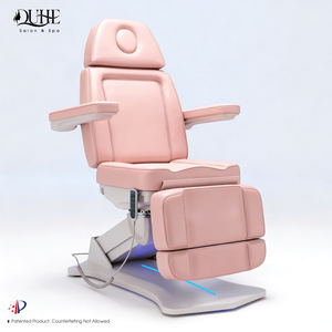 <span class=keywords><strong>Table</strong></span> <span class=keywords><strong>de</strong></span> <span class=keywords><strong>massage</strong></span> et lit <span class=keywords><strong>de</strong></span> beauté électrique multifonction blanc, inclinable avec 4 moteurs, lit courbé pour extensions <span class=keywords><strong>de</strong></span> cils et esthétique - Product Image 4