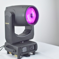 Luz Móvil de Cabeza Sharpy Beam, Lente HD de 6 Capas, Prisma 3D, 16 Canales DMX512, Iluminación de Escenario