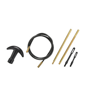 Kit universal de limpieza de armas, juego de cepillos de alambre de cobre y hisopos de algodón con varillas de latón y cable flexible para el mantenimiento de armas de fuego - Product Image 2