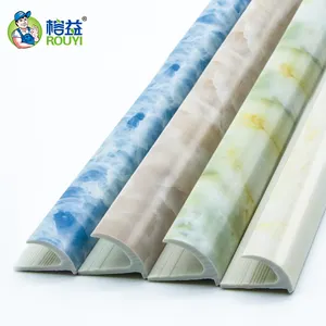 Produsen Strip Sudut Ubin Dinding Pvc Transfer Panas Kustom Modern Bongyi Tile Trim