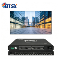 Contrôleur multi-écrans industriel 8K 1x6/1x8/2x4 avec synchronisation audio-vidéo stable pour mur vidéo LCD d'exposition