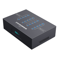 Sipolar A-223 Hub USB 3.0 de 20 Puertos - Estación de Carga Rápida de 200W para Oficina en Casa y Organización de Múltiples Dispositivos