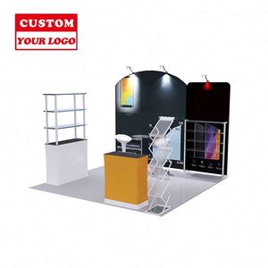 Hot Sales Custom Portable Modular Trade Show <b>Display</b> Exhibition Booth Trade Show Stand <b>Wall</b> Banner Equipment Flooring <b>Display</b> - Product Image 1