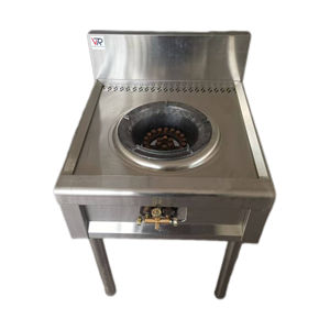 Gamme de cuisine VICTORY en acier inoxydable 30% Thaïlande Indonésie Cuisinière spéciale Inox avec 1 brûleur à gaz pour restaurants hôtels - Product Image 4