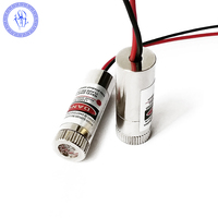 Focusable 650nm 100mW 90 Degrees Fan Angle Line Shape Red Laser Diode Module 5V