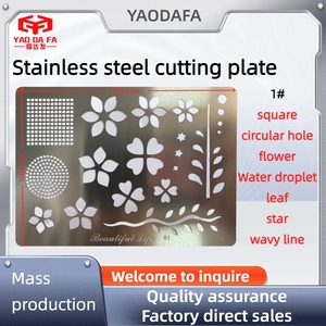Stainless Steel Character Eraser <strong>Board</strong> 105x75mm Can Be Customized High-Toughness Metal <strong>Etching</strong> Processing Various Patterns - Product Image 5