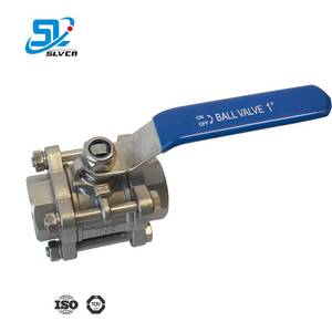 3Piece 1000 <span class=keywords><strong>Wog</strong></span> Thép Không Gỉ Carbon Cf8m Ss304 Ss316 Float Sus Van Bi - Product Image 5