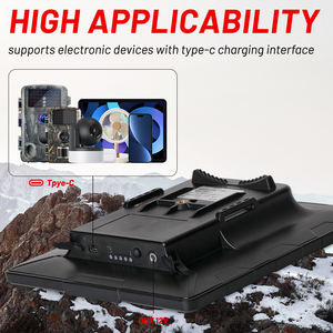 Neue Bl6a Pro Mono Glas Etfe Mini Panels Solares 5w für Jagd kamera CCTV Solar Ups mit Batterien 6V 9V 12V USB Typ C. - Product Image 4