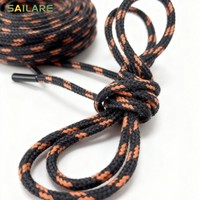 Lacets en aramide de haute qualité, résistants à l'abrasion, noirs et bruns, ignifuges, pour bottes de randonnée et de montagne