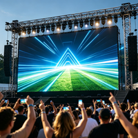 Écran LED de location P3.91 en aluminium moulé sous pression pour intérieur et extérieur, idéal pour concerts, événements et expositions
